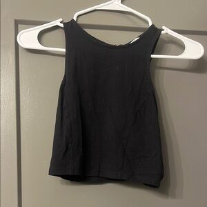 Classic Black Sleeveless Top